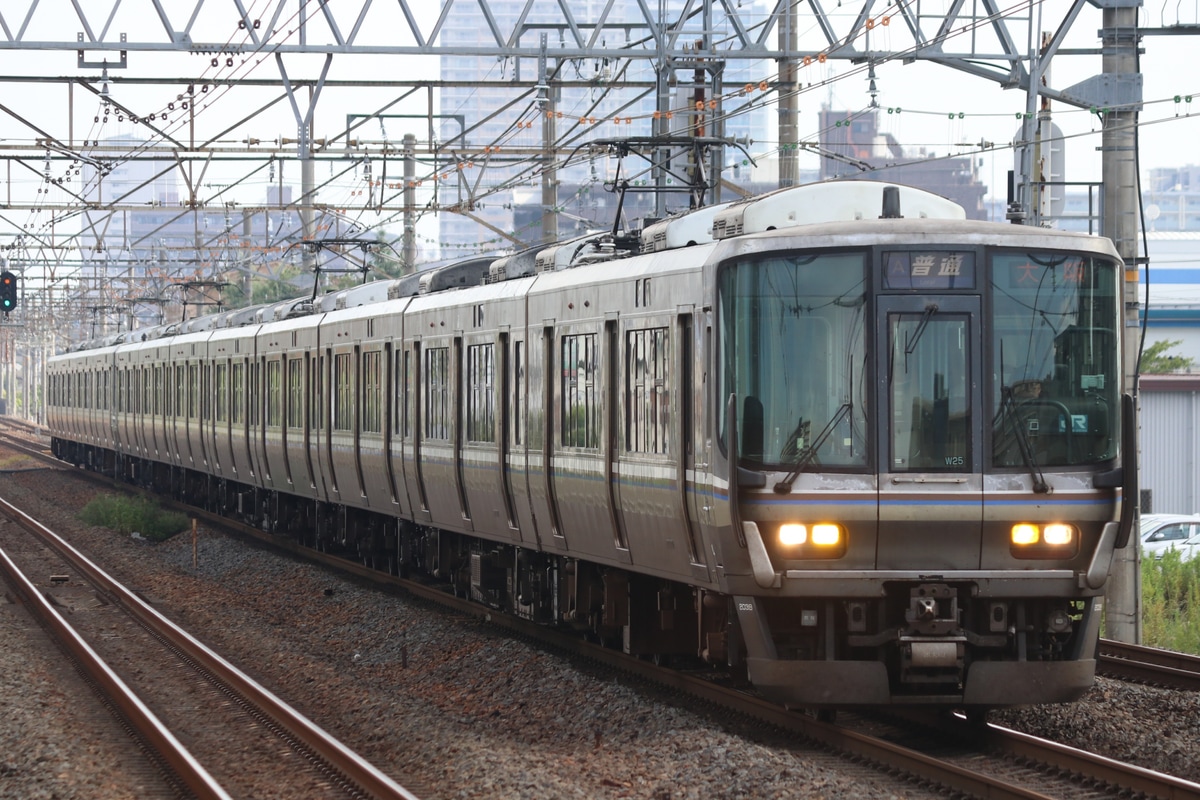 JR西日本 網干総合車両所本所 223系 ホシW25編成