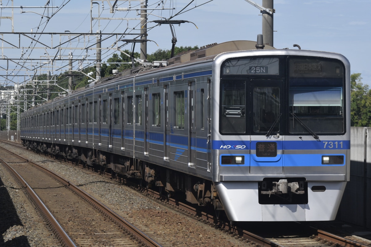 北総鉄道 印旛車両基地 7300形 7318編成