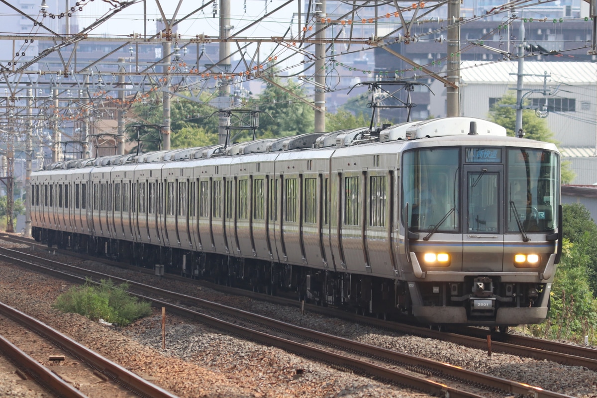 JR西日本 網干総合車両所本所 223系 ホシW10編成