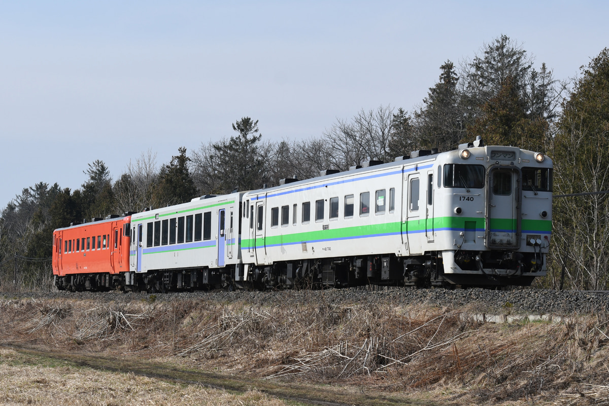 JR北海道 旭川運転所 キハ40系 キハ40-1740