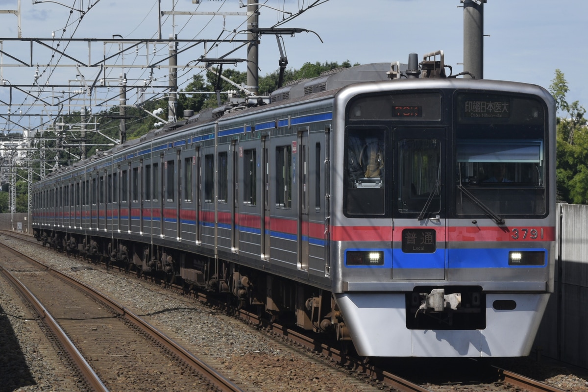 京成電鉄 宗吾車両基地 3700形 3798編成