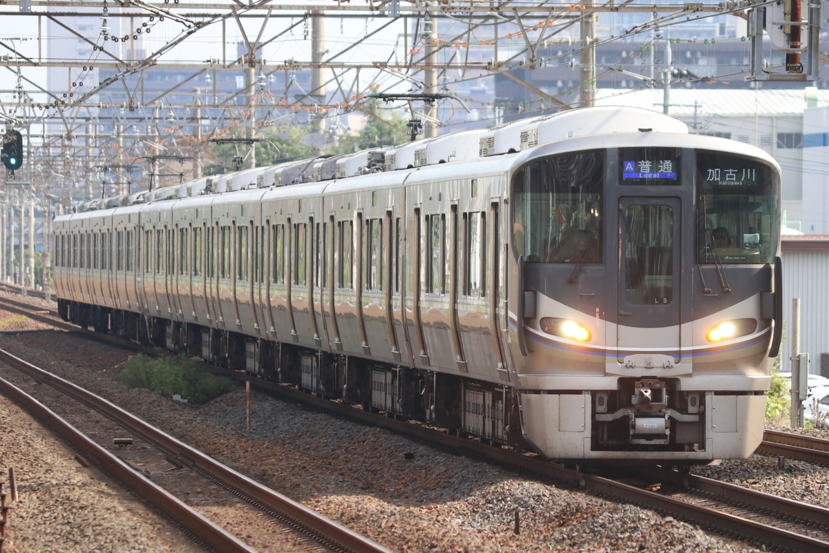 JR西日本 網干総合車両所本所 225系 ホシL9編成