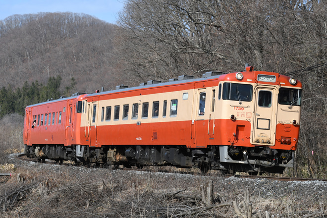 旭川運転所キハ40系キハ40-1759を網走～呼人間で撮影した写真