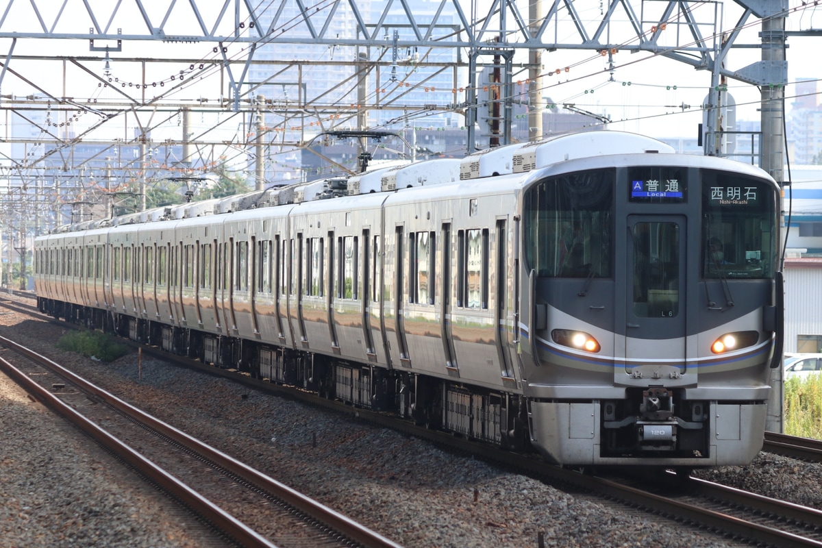 JR西日本 網干総合車両所本所 225系 ホシL6編成