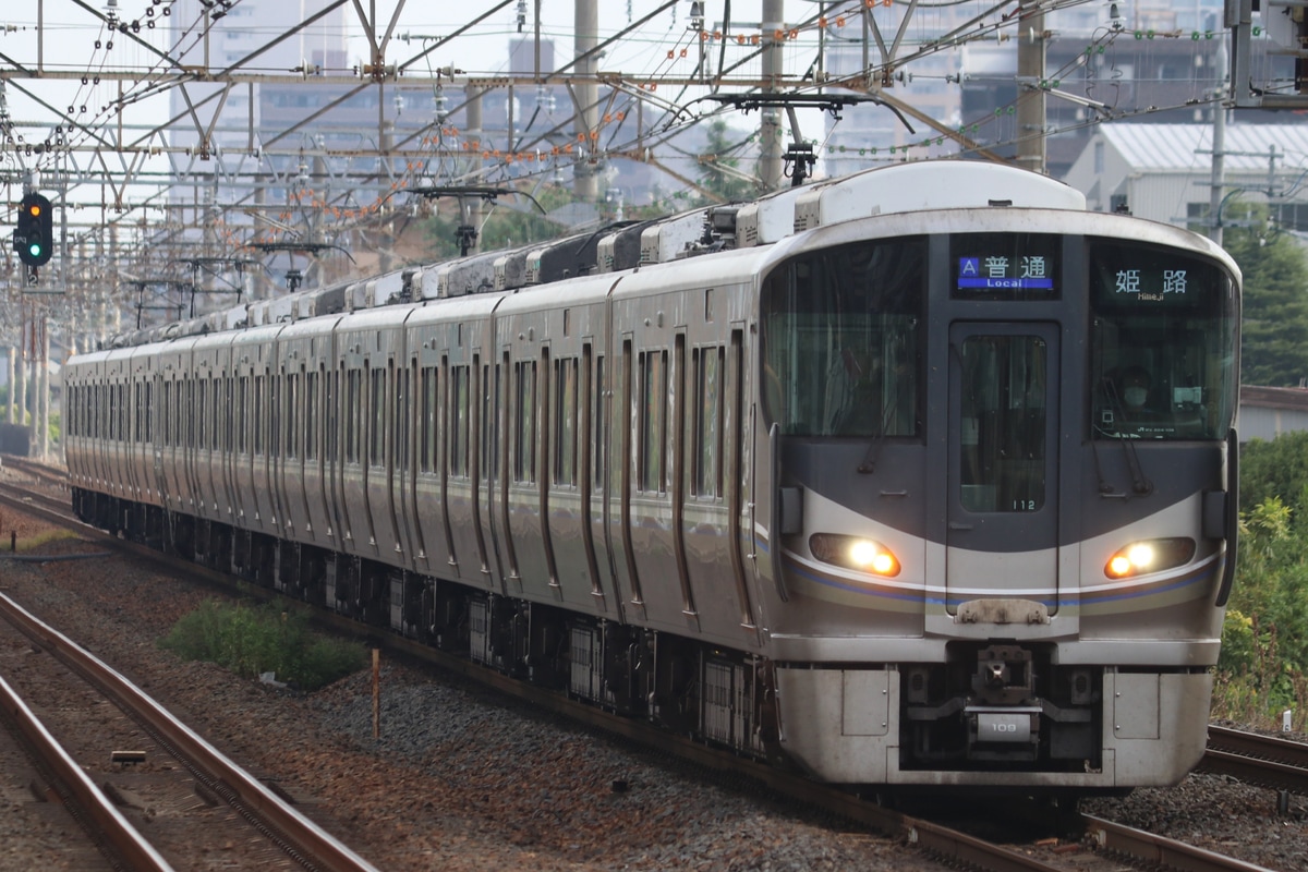 JR西日本 網干総合車両所本所 225系 ホシI12編成