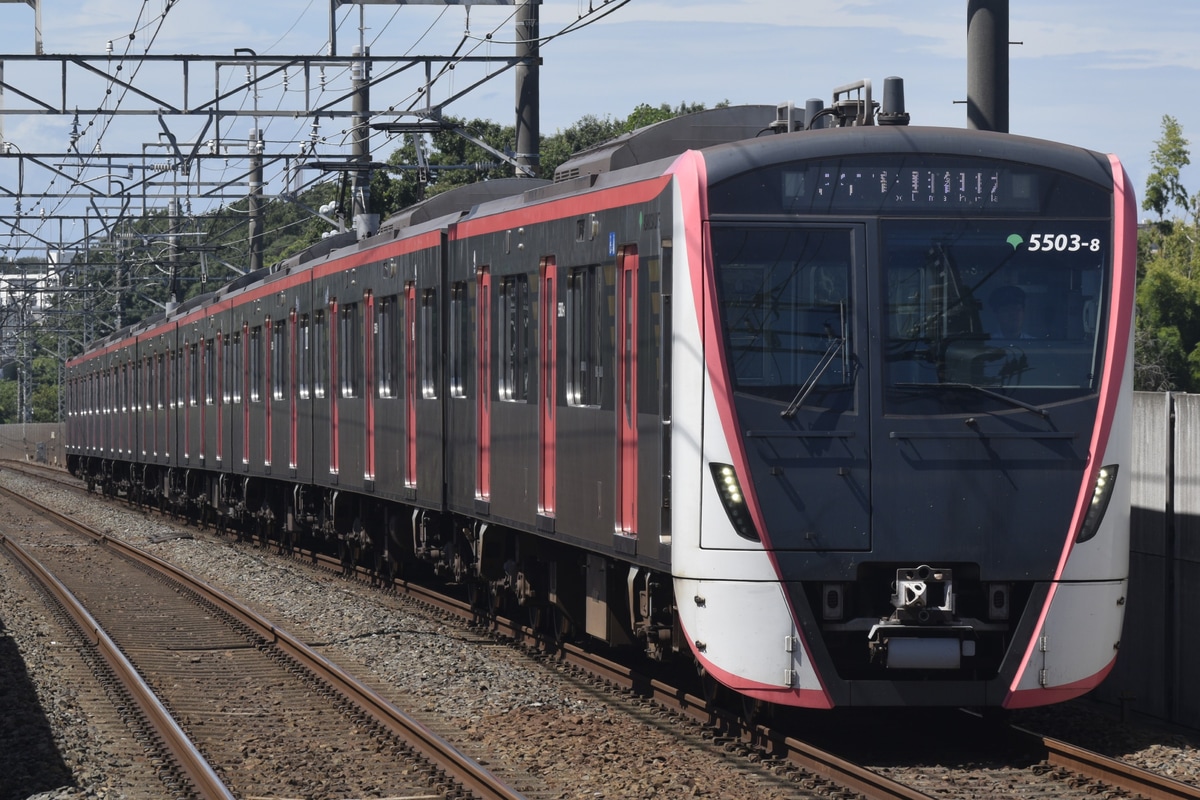 東京都交通局 馬込車両検修場 5500形 5503編成