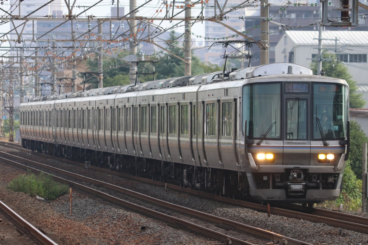 JR西日本 網干総合車両所本所 223系 ホシW19編成