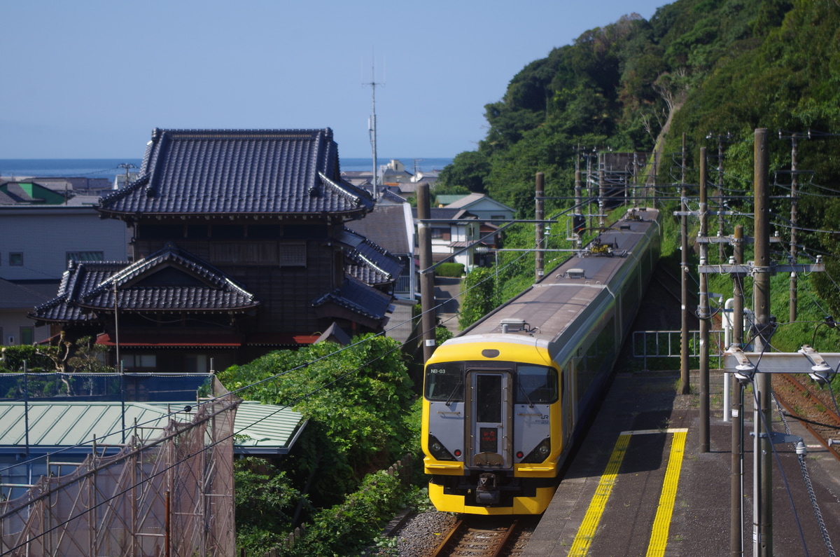 JR東日本 幕張車両センター本区 E257系 マリNB-03編成