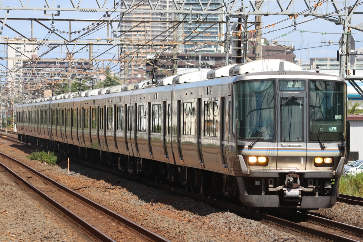 JR西日本 網干総合車両所本所 223系 ホシJ2編成