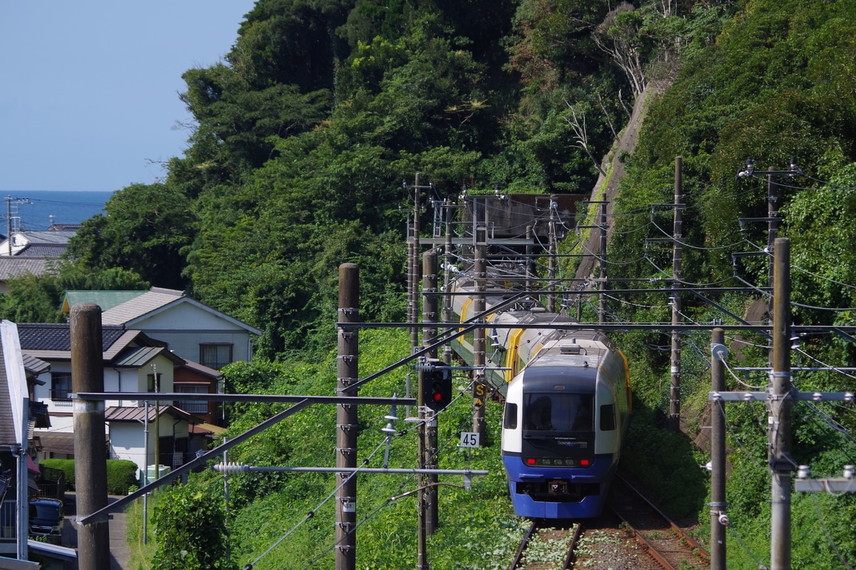 JR東日本 幕張車両センター本区 255系 マリBe-03編成