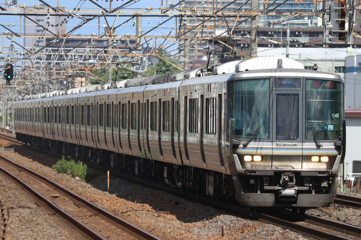 JR西日本 網干総合車両所本所 223系 ホシW4編成