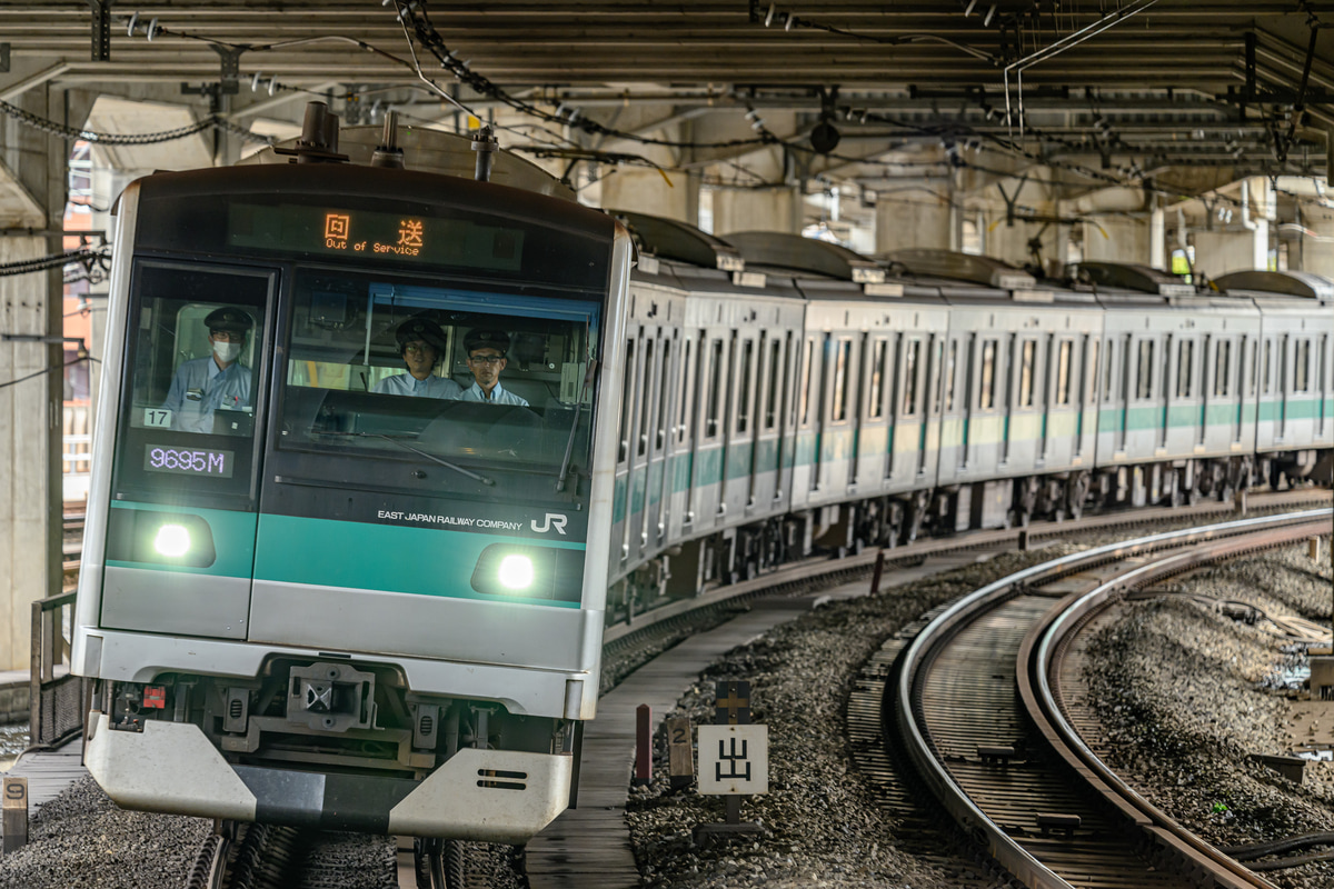 JR東日本 松戸車両センター本区 E233系 マト17編成