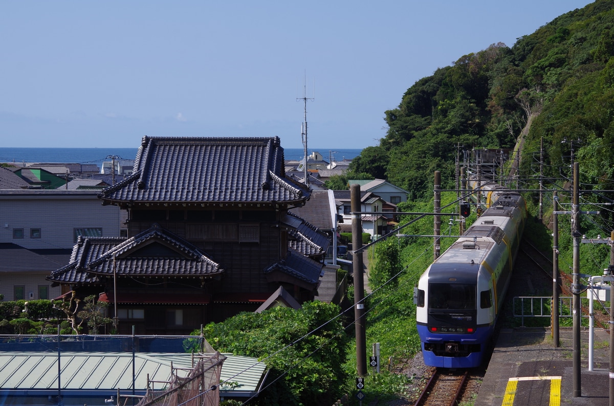 JR東日本 幕張車両センター本区 255系 マリBe-03編成