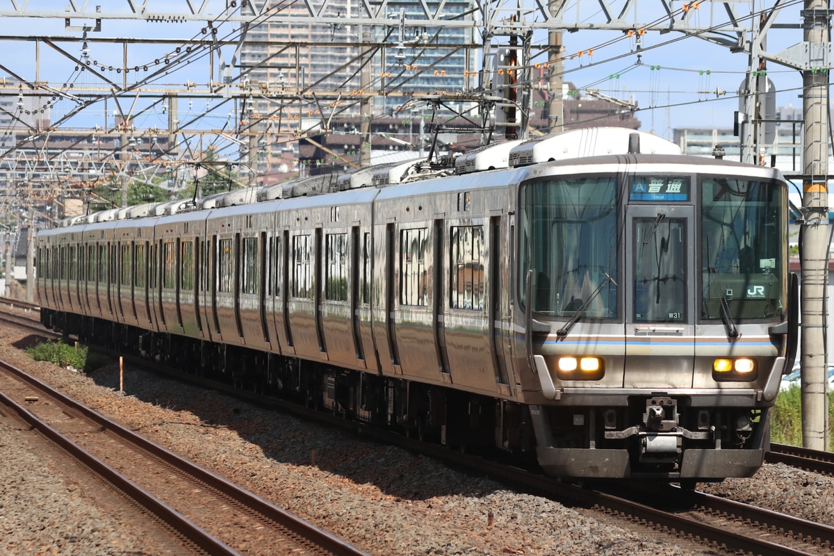 JR西日本 網干総合車両所本所 223系 ホシW31編成