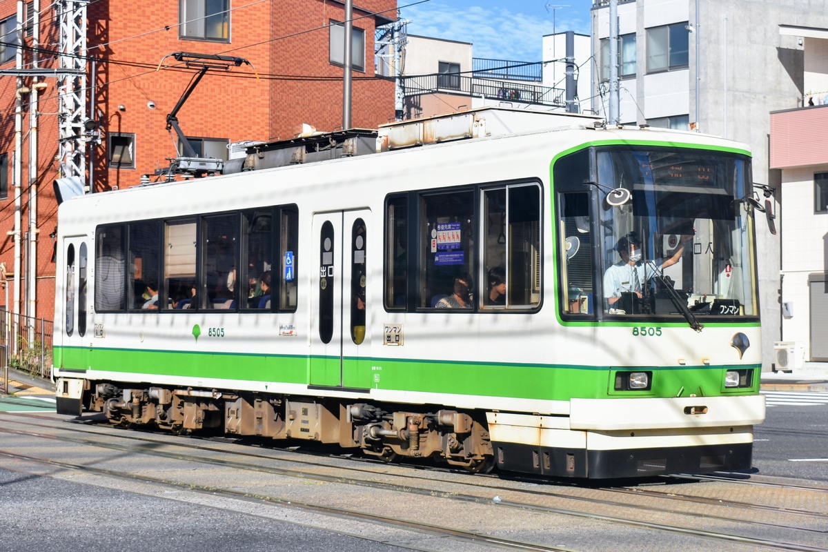 東京都交通局 荒川車両検修所 8500形 8505