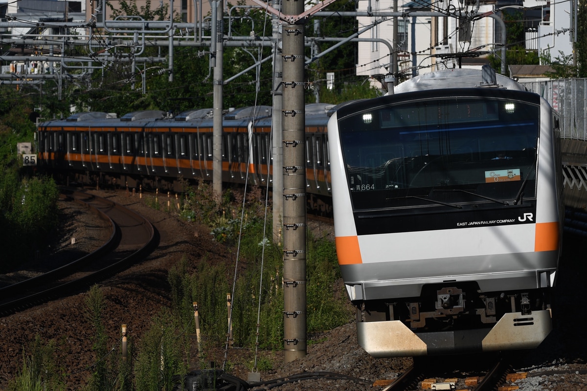 JR東日本 豊田車両センター本区 E233系 トタ青664編成