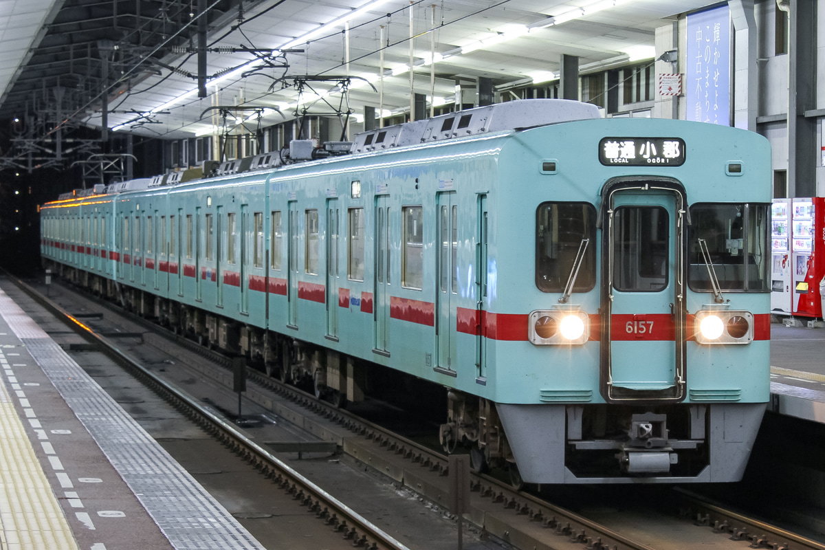 西日本鉄道 筑紫車両基地 6050形 6157F