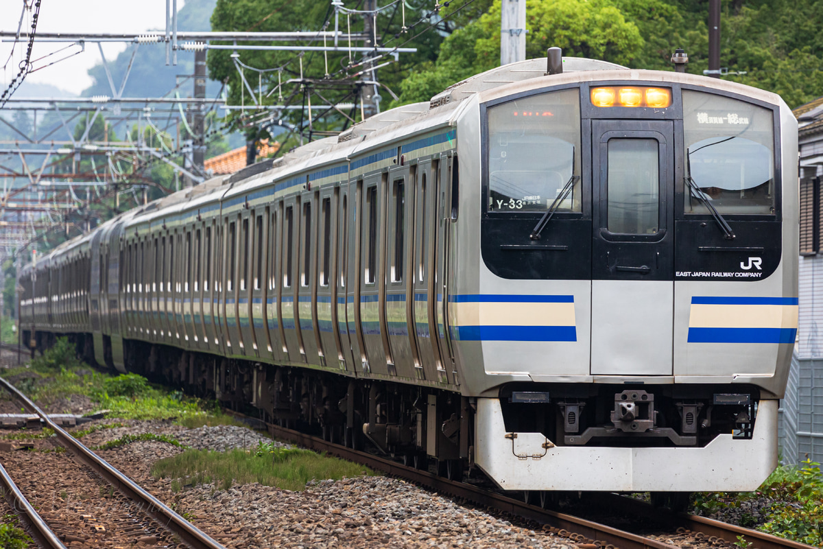 JR東日本 鎌倉車両センター本所 217系 Y-33編成