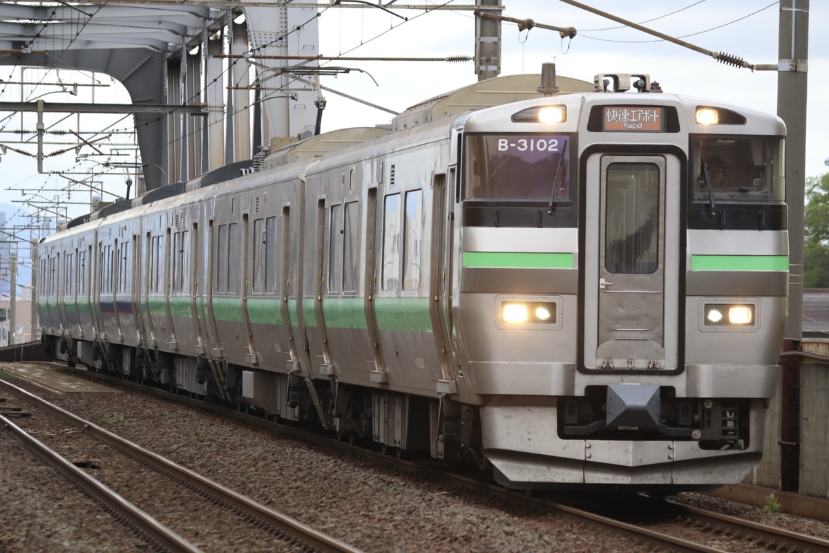 JR北海道 札幌運転所 733系 B3102編成