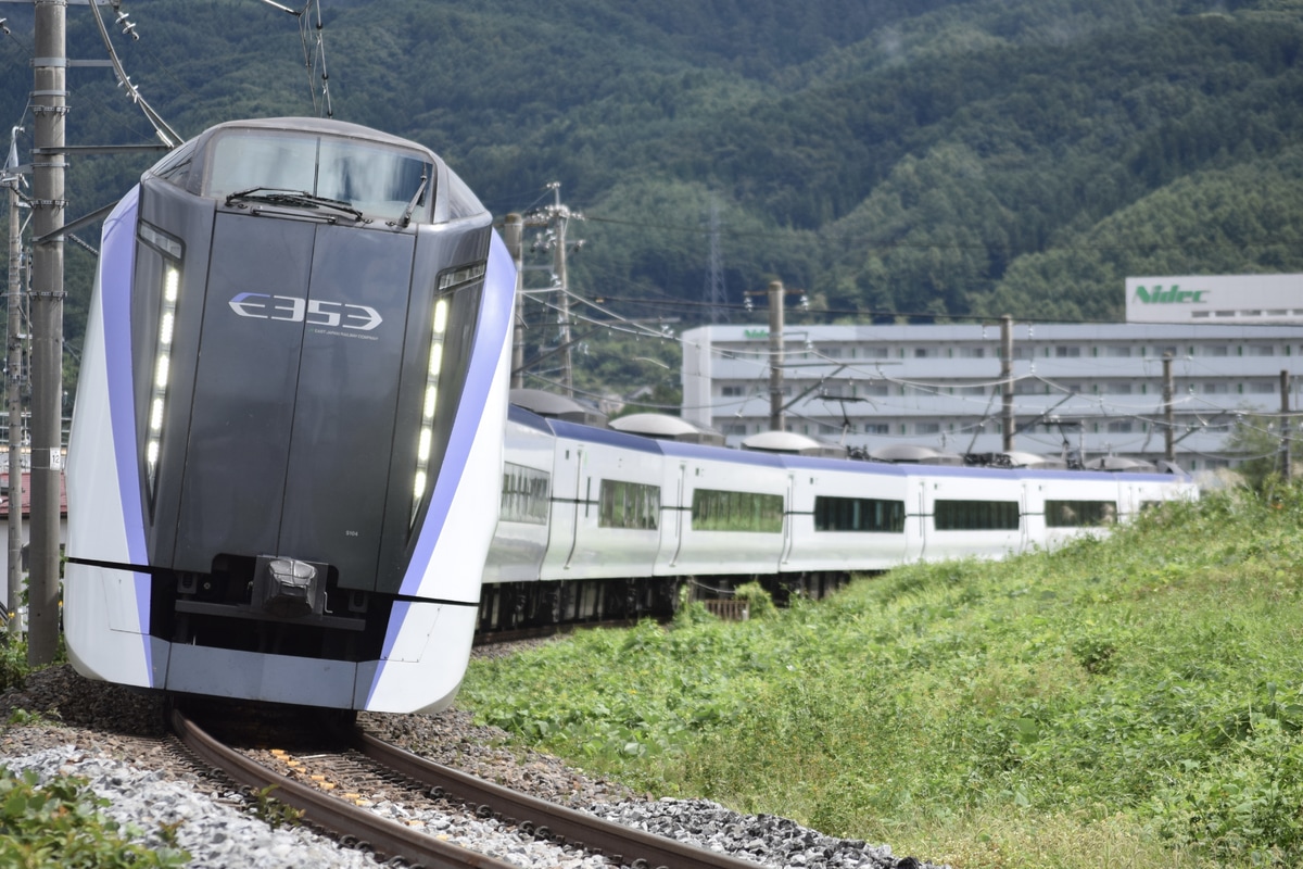 JR東日本 松本車両センター E353系 モトS104編成