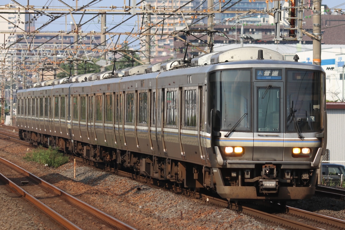 JR西日本 網干総合車両所本所 223系 ホシV17編成