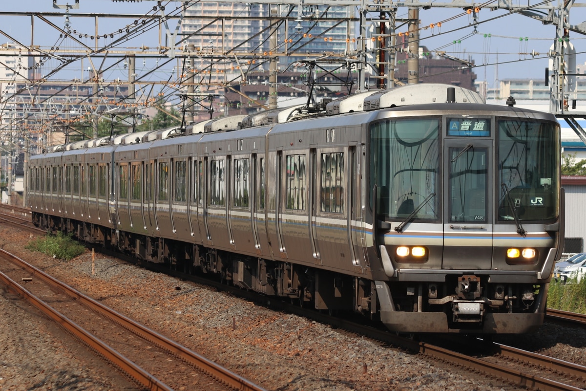 JR西日本 網干総合車両所本所 223系 ホシV48編成