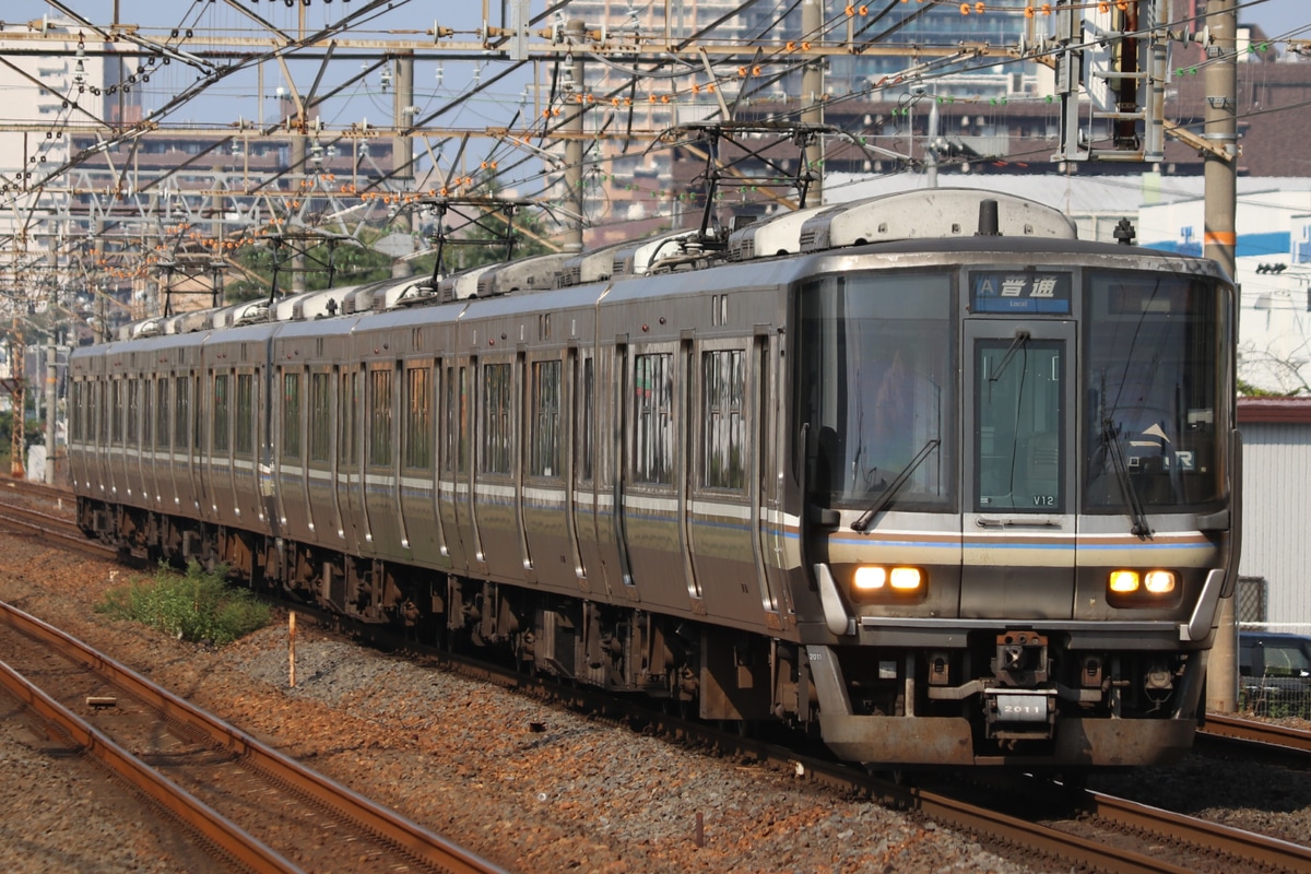 JR西日本 網干総合車両所本所 223系 ホシV12編成