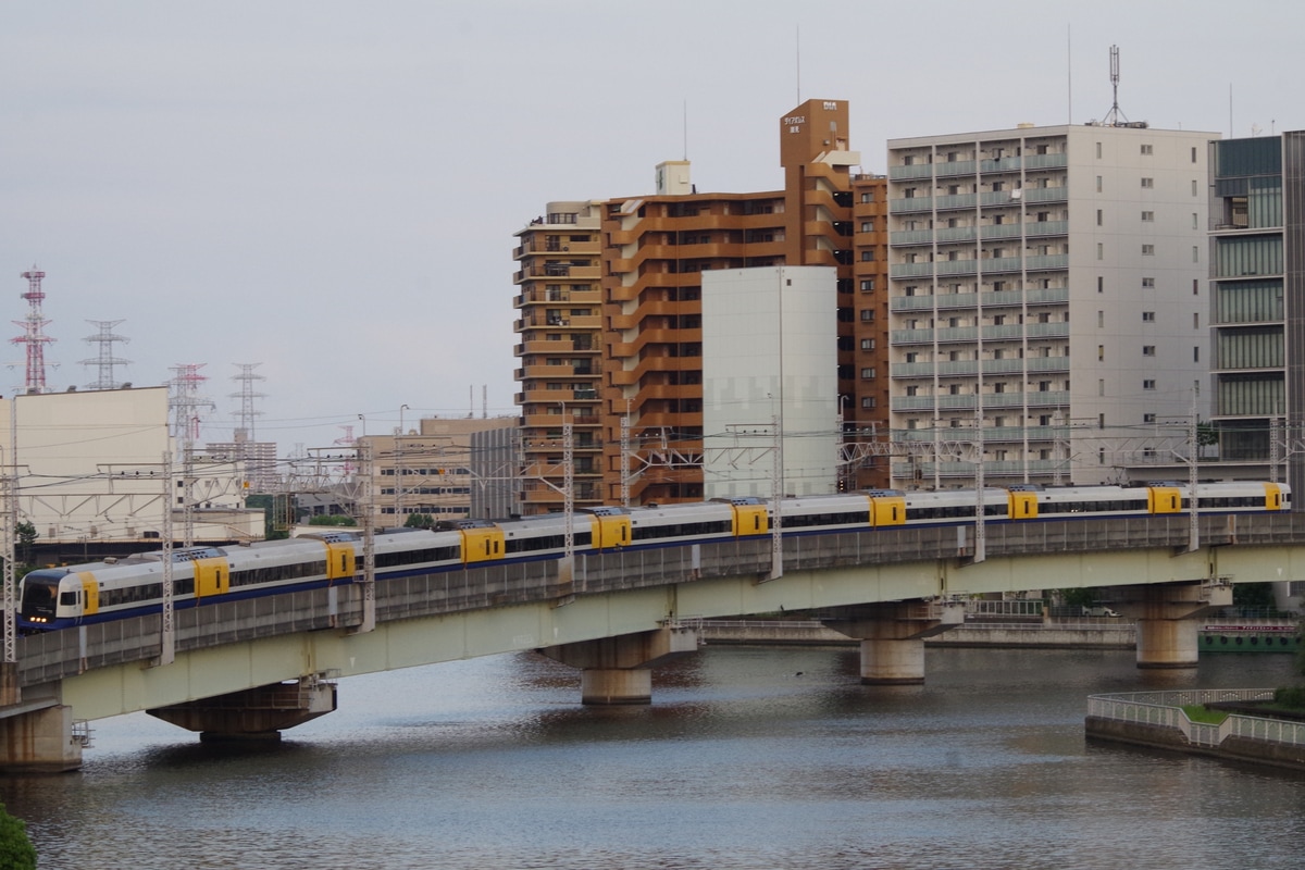 JR東日本 幕張車両センター本区 255系 マリBe-03編成