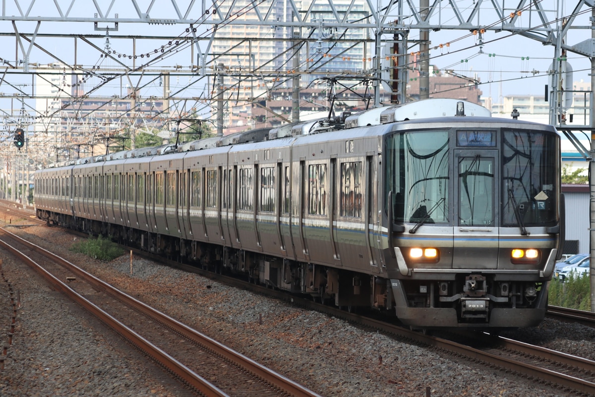 JR西日本 網干総合車両所本所 223系 ホシW15編成