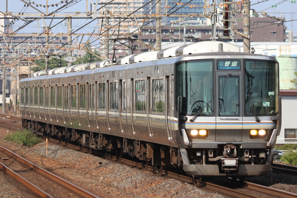 JR西日本 網干総合車両所本所 223系 ホシJ6編成