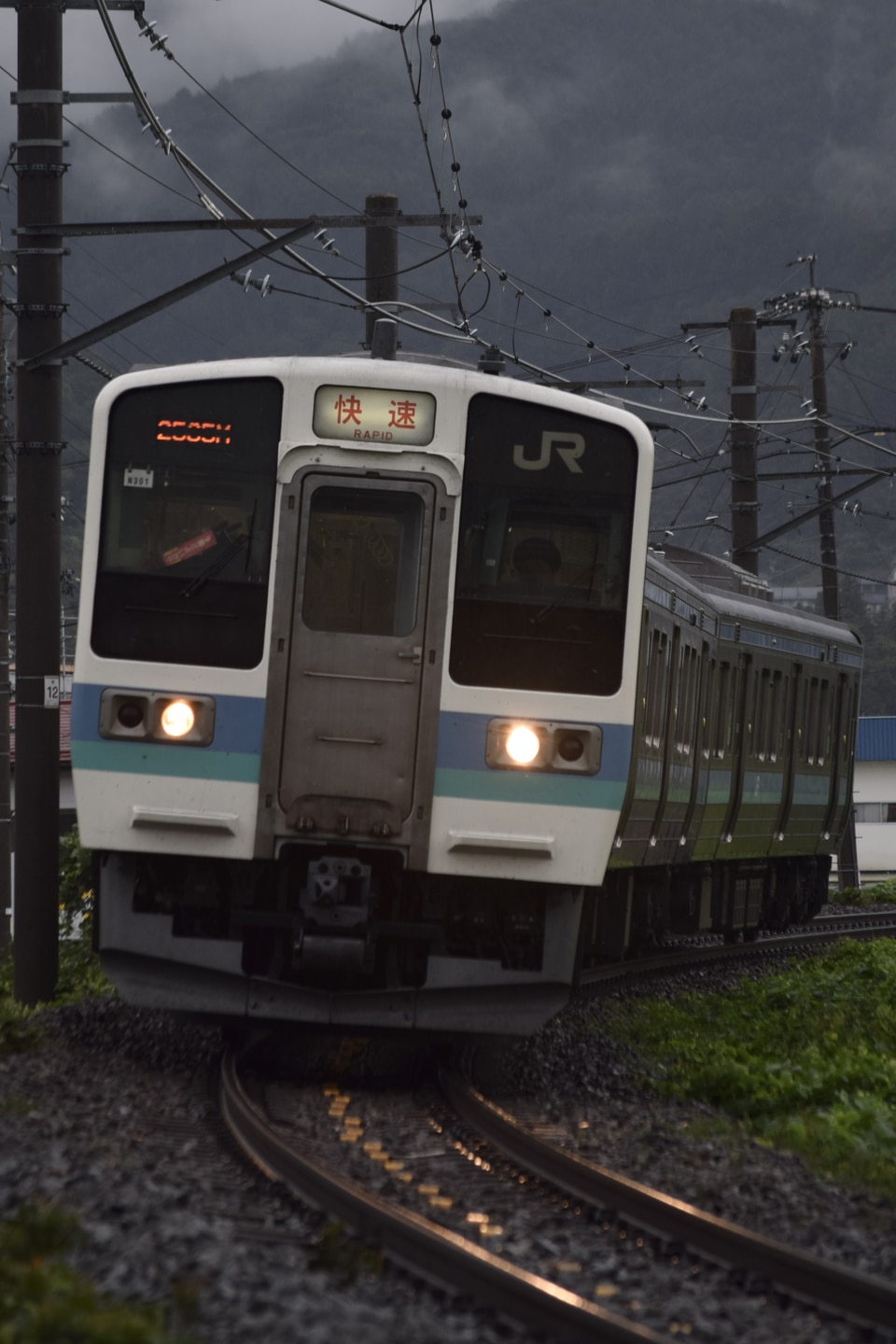 JR東211系ナノN301編成<br class="br-sp" />(ナノN301)の写真