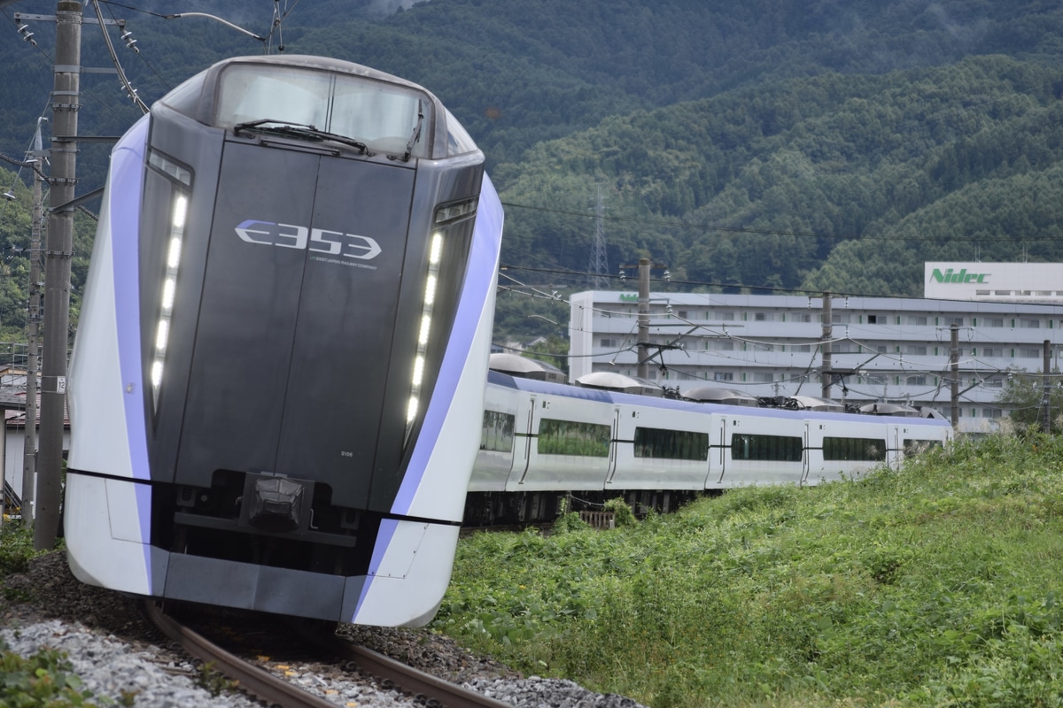 JR東日本 松本車両センター E353系 モトS106編成