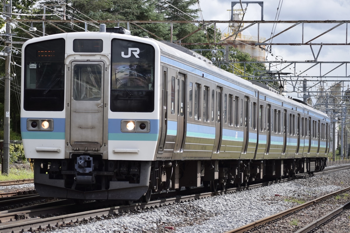 JR東日本 長野総合車両センター 211系 ナノN308編成