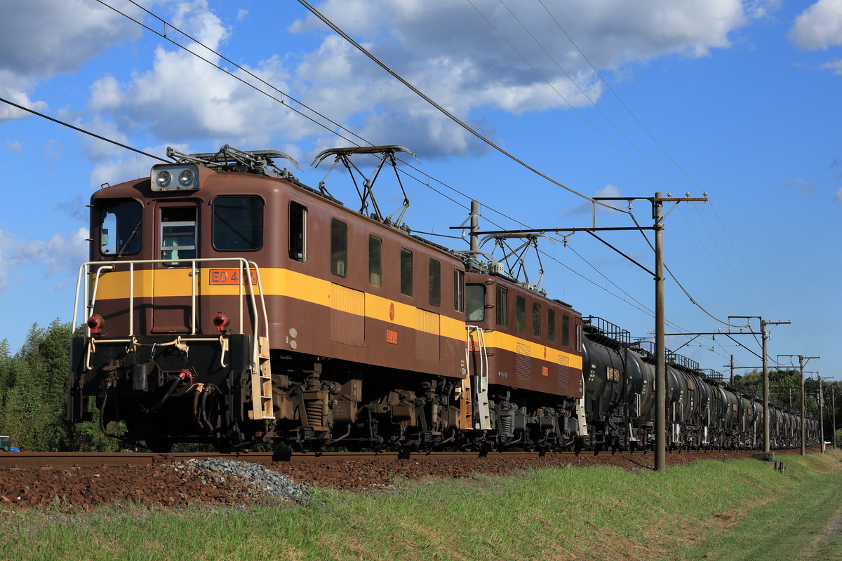 三岐鉄道 保々車両区 ED45形 454