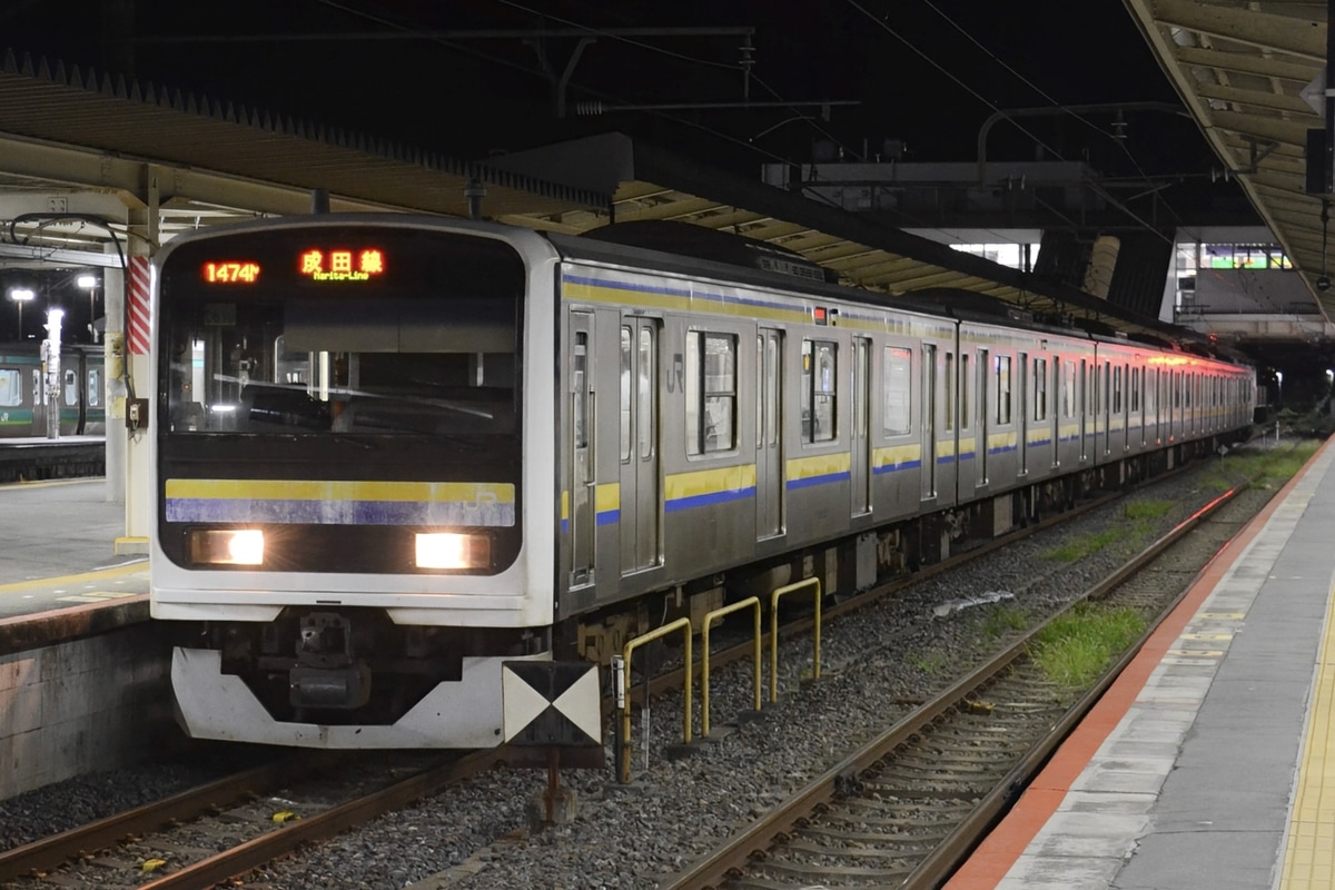 JR東日本 幕張車両センター 209系 マリC610編成