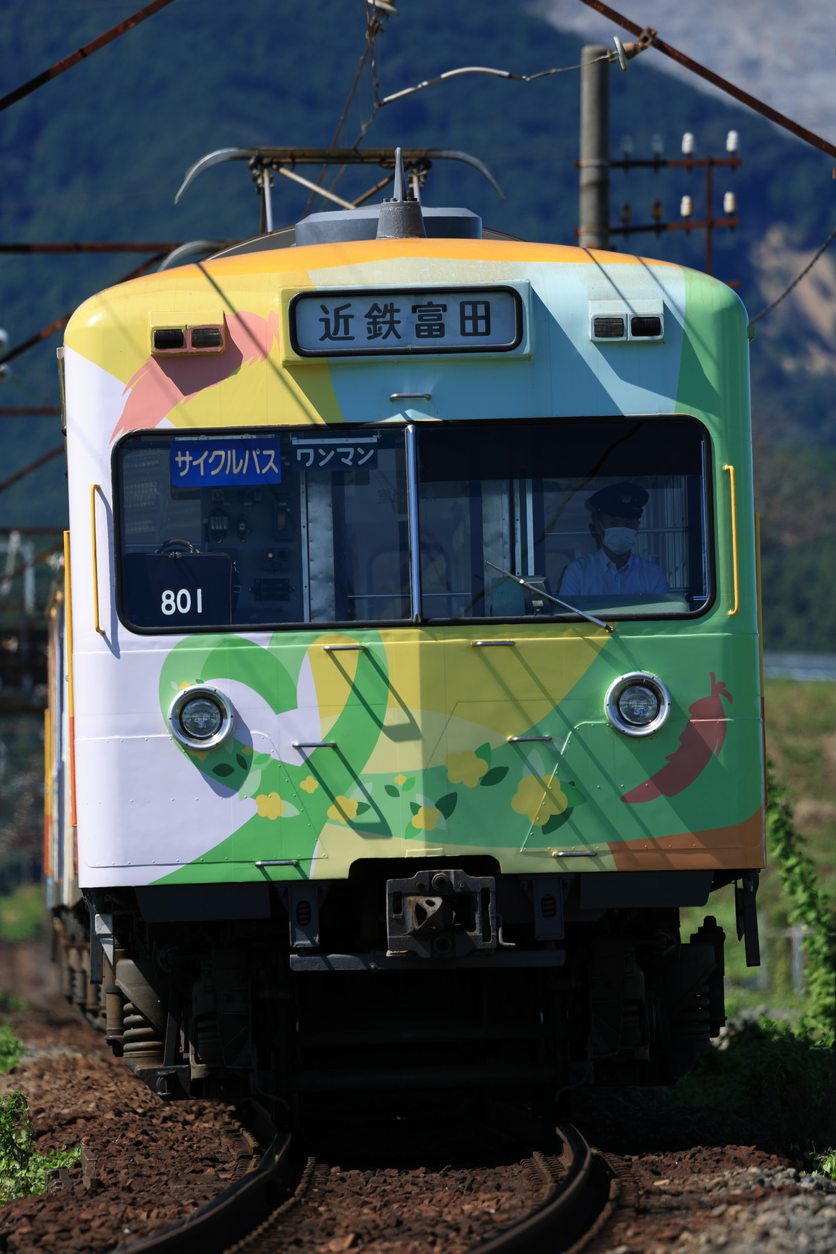 三岐鉄道 保々車両区 801系 801F