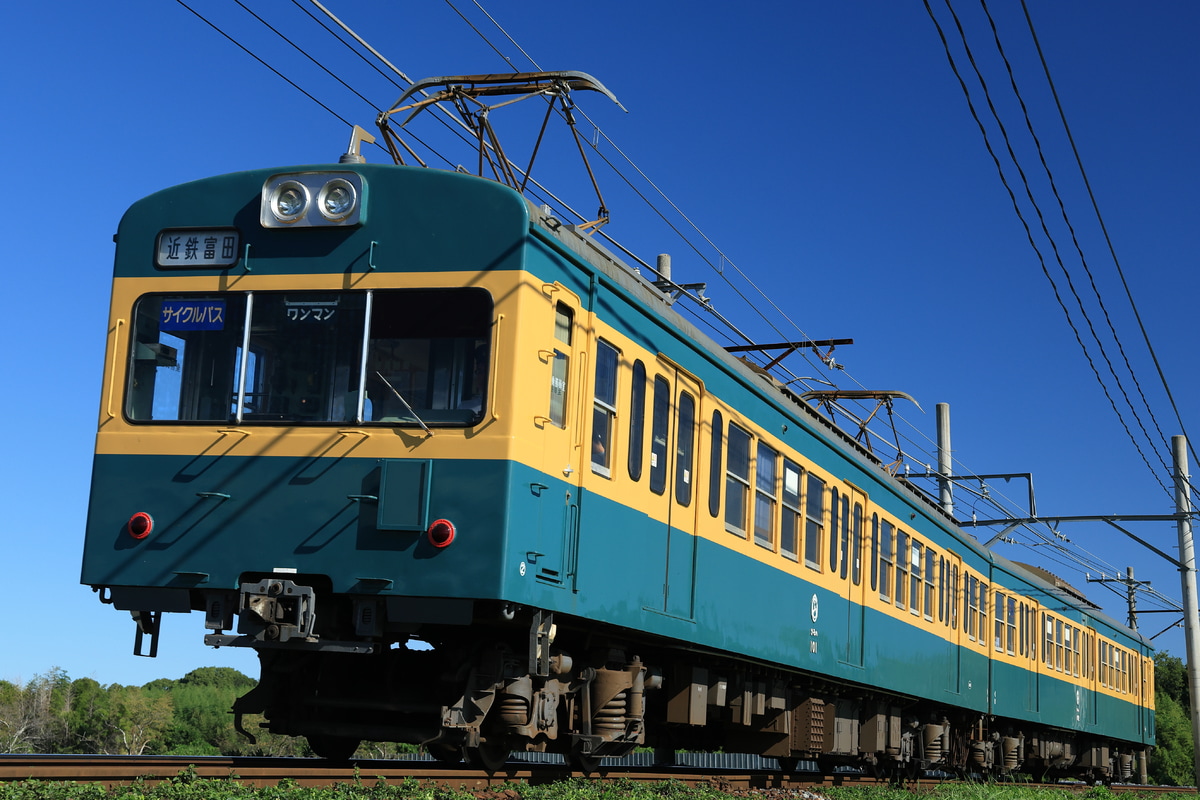 三岐鉄道 保々車両区 101系 101F