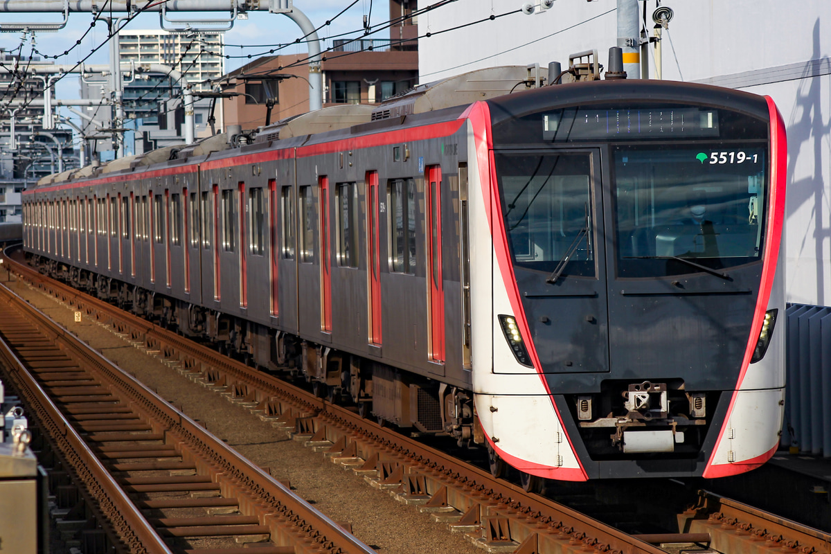 東京都交通局 馬込検車場 5500形 5519F