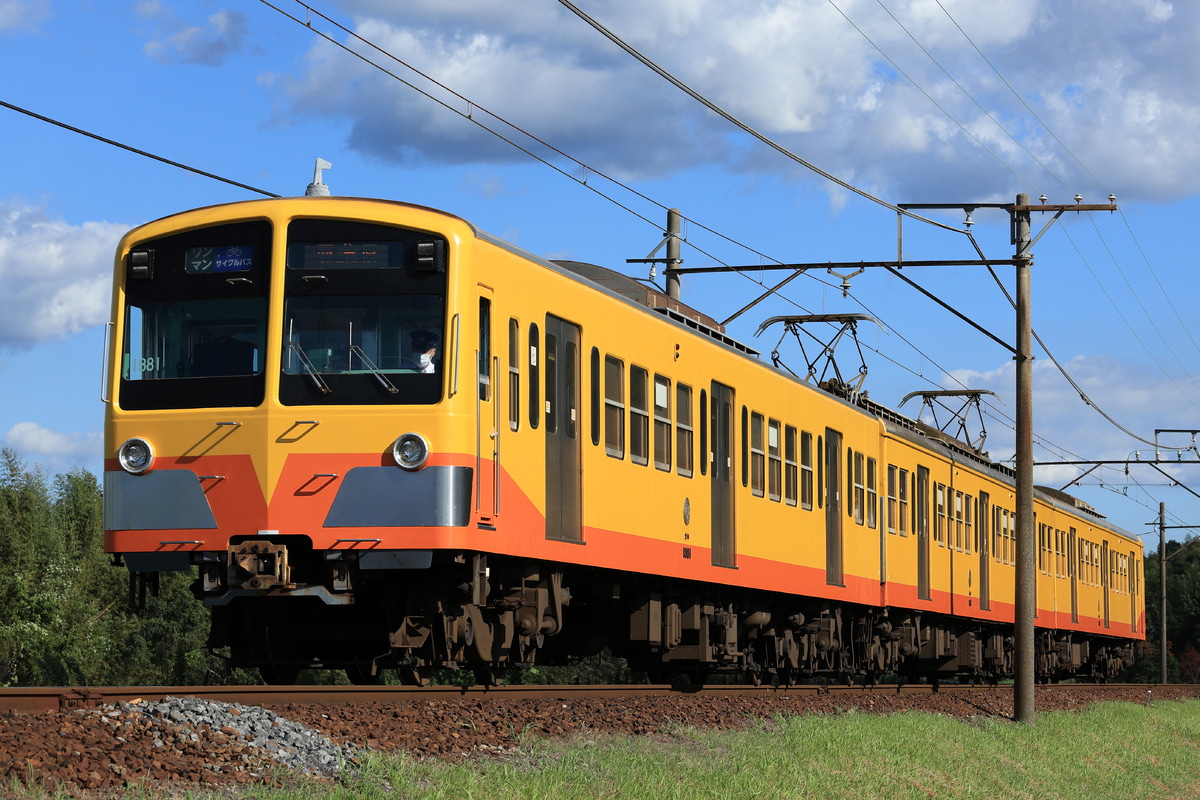 三岐鉄道 保々車両区 851系 851F