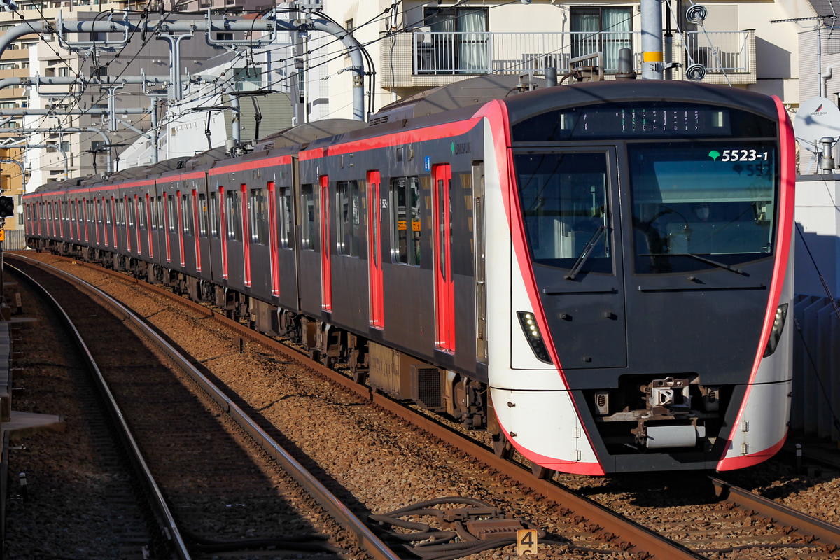 東京都交通局 馬込検車場 5500形 5523F