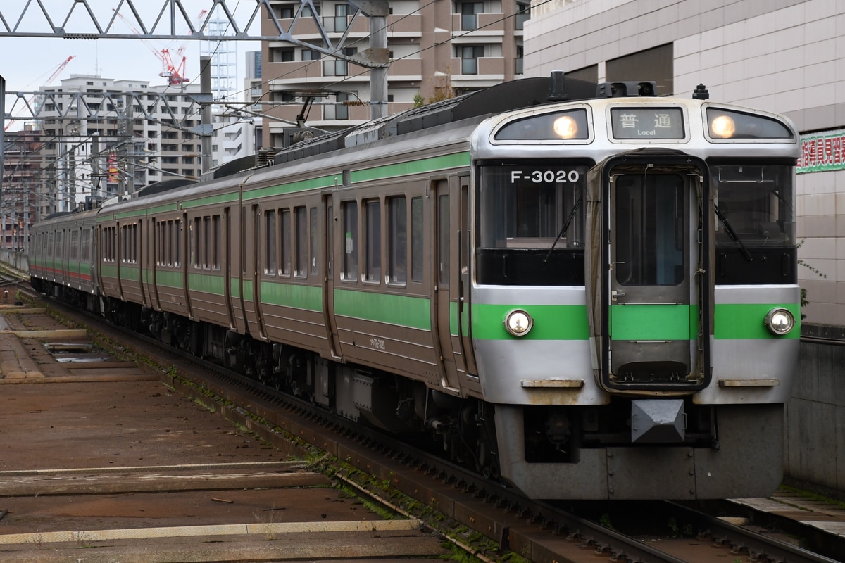 JR北海道 札幌運転所 721系 F-3020編成