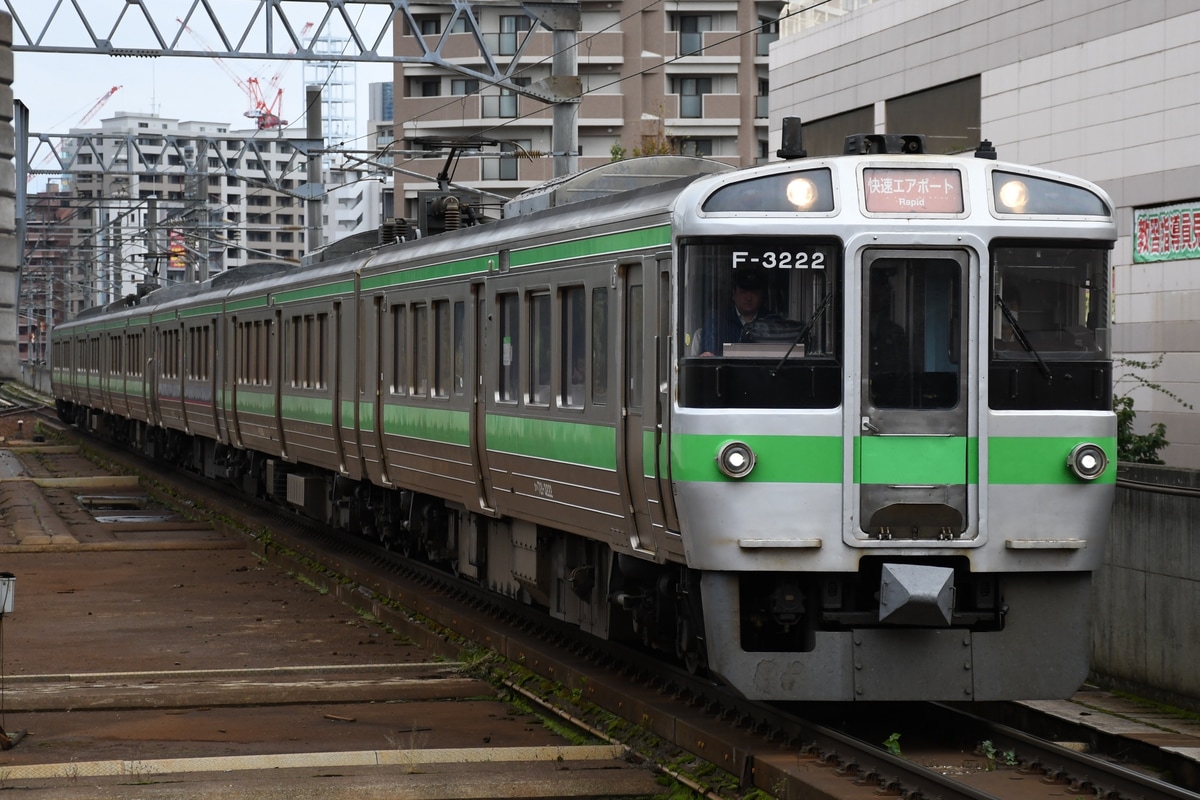 JR北海道 札幌運転所 721系 F-3222編成