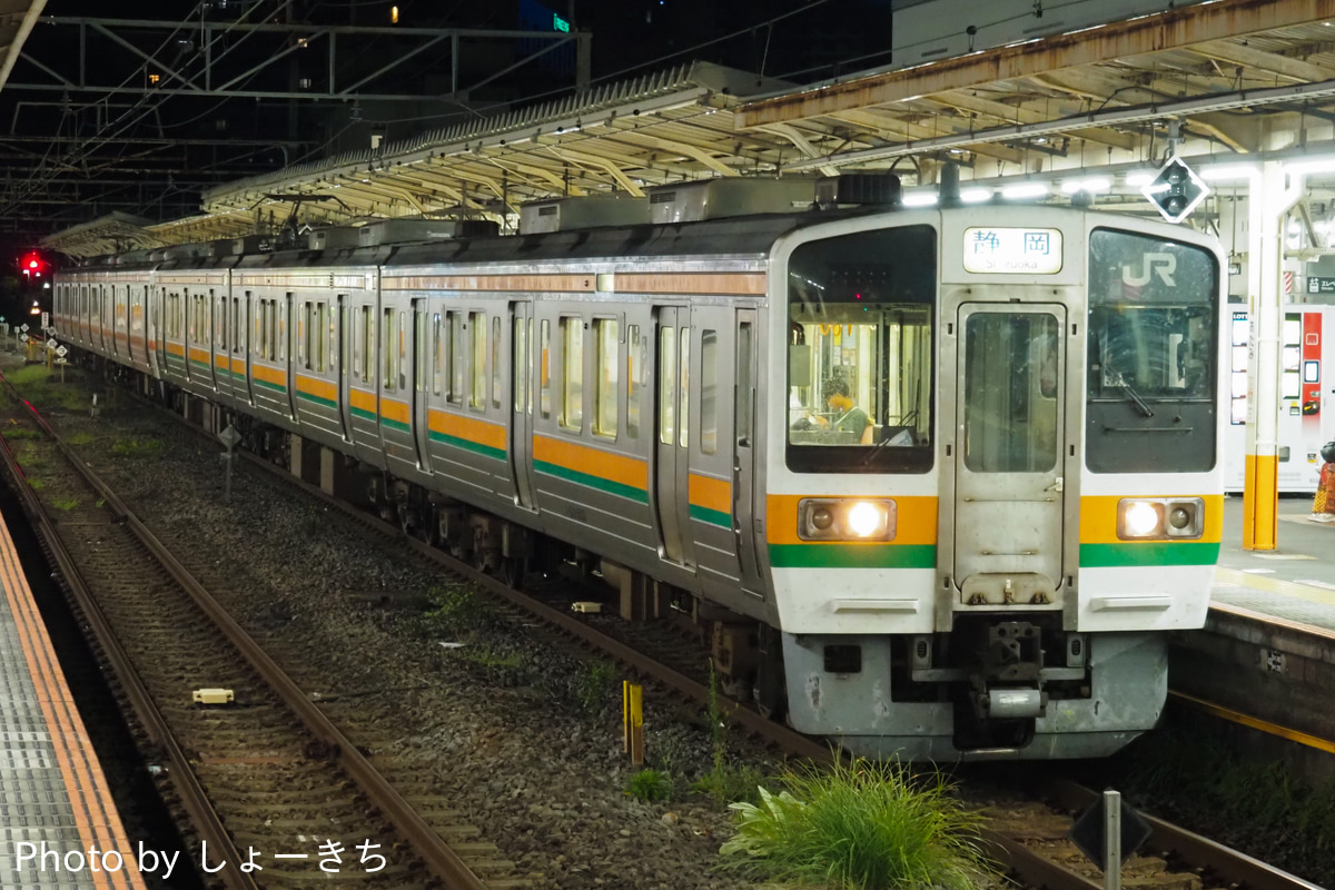 JR東海 静岡車両区 211系 SS4編成