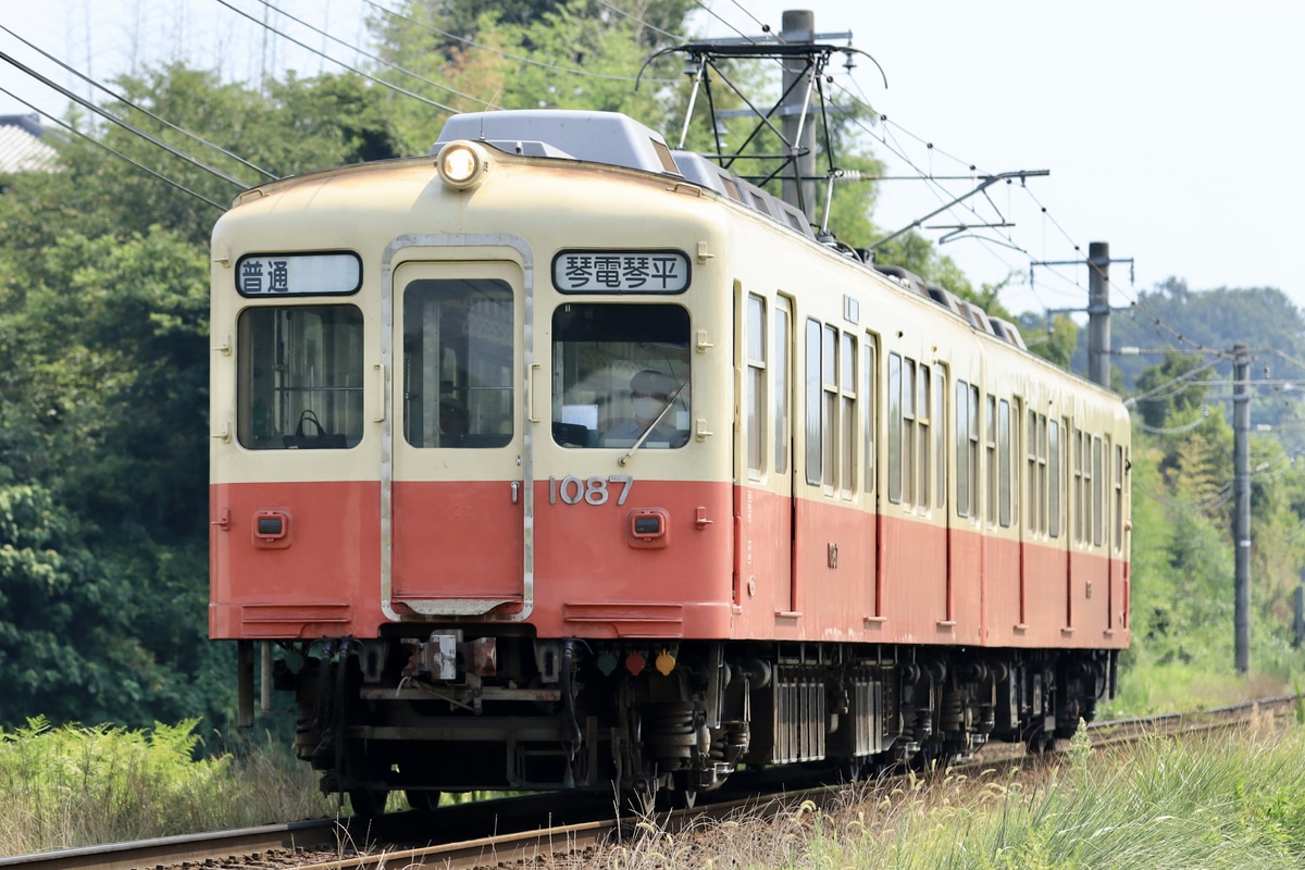 高松琴平電気鉄道 仏生山工場 1000形 1087
