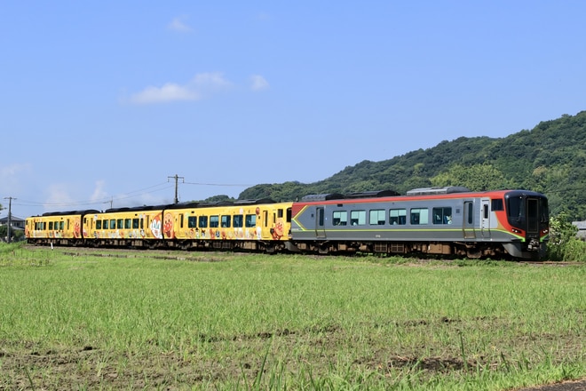 高知運転所2700系2712を塩入～琴平間で撮影した写真