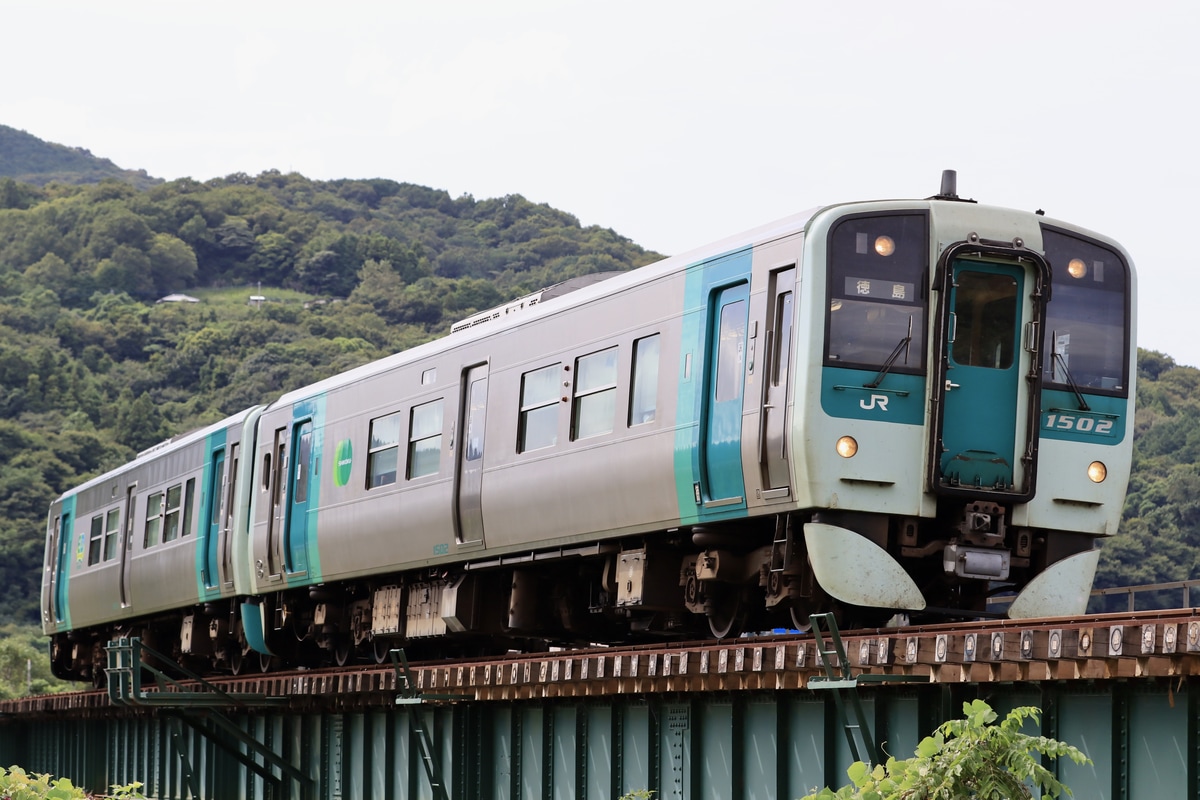 JR四国 徳島運転所 1500形 1502