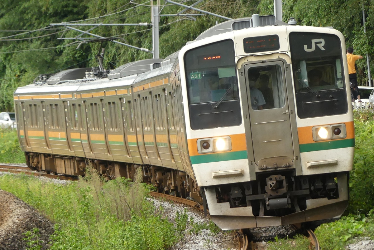 JR東日本 高崎車両センター本所 211系 タカA31編成