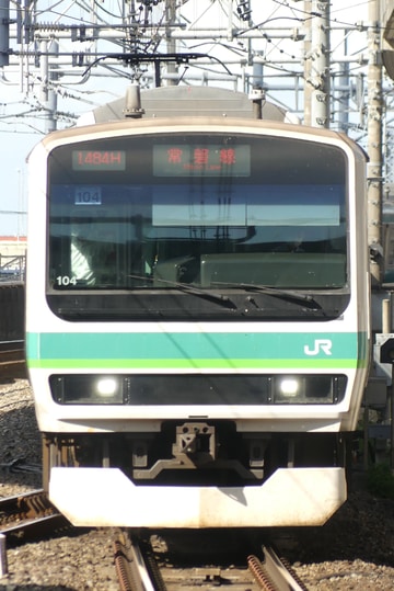 JR東日本 松戸車両センター本区 E231系 マト104編成