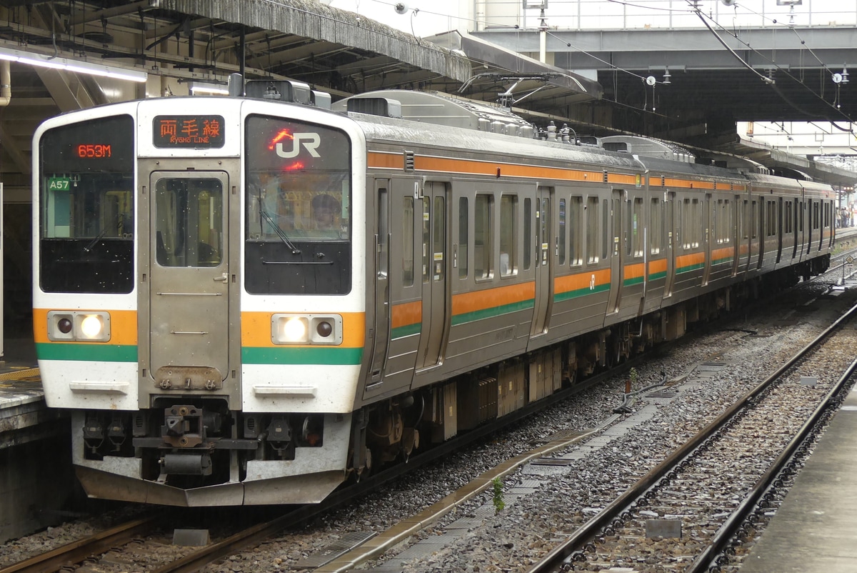 JR東日本 高崎車両センター本所 211系 タカA57編成