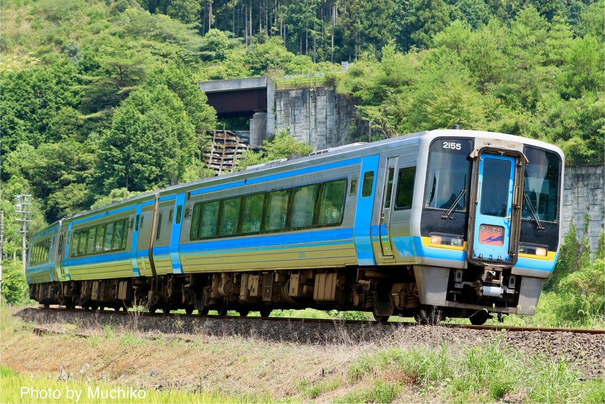 JR四国 高知運転所 2000系 2155